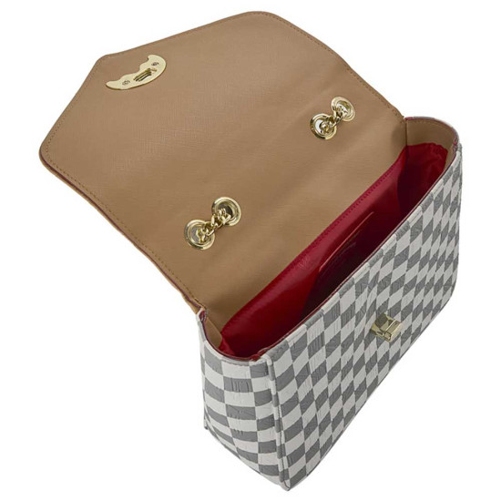 Sprayground Τσάντα ώμου Embossed Check Handbag